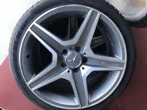 FS: OEM C63 AMG 18" wheels with tires . 2 rears and 1 front - MBWorld ...