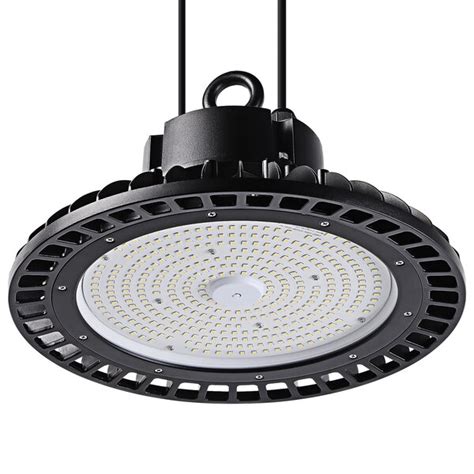 LEONLITE High Bay Light 150w, 1-10v Dimmable, Ul-listed, 21,000lm Ufo Led High Bay Lights ...