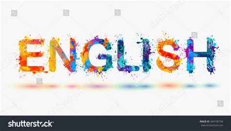 Word English Language Courses Stock Vector (Royalty Free) 344190758 | Shutterstock