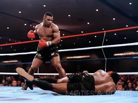 Mike Tyson vs Trevor Berbick – Motifs and Prints