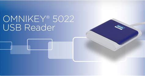 HID OMNIKEY 5022 / เครื่องอ่านบัตร RFID 13.56 MHz | PSS Printscape-system