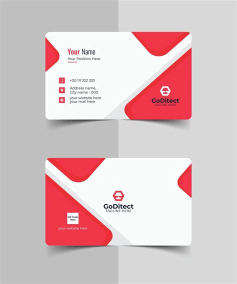 Business Card Printing Press Visiting Card Design 10854261 Vector Art ...