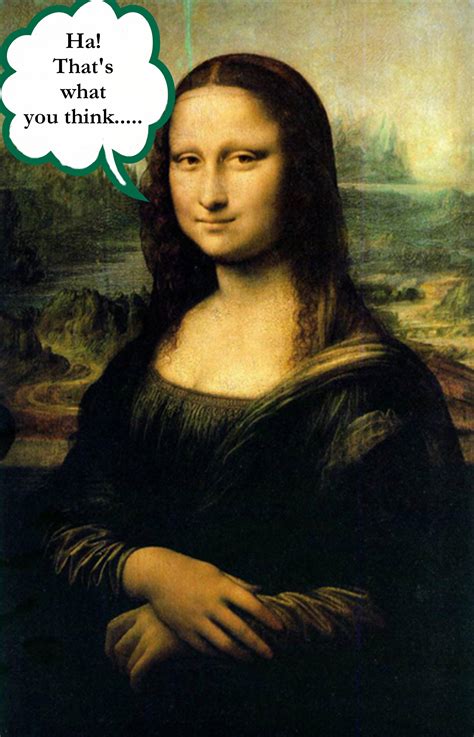 Poetry Challenge: Mona Lisa’s Smile? – Bookstains