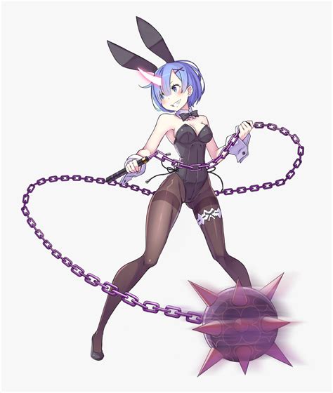 Rem Re Zero Bunny, HD Png Download , Transparent Png Image - PNGitem