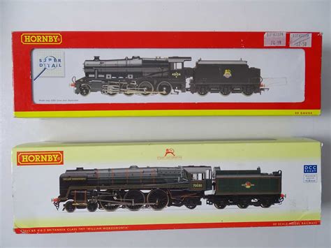 Lot 603 - A pair of HORNBY OO gauge steam locomotives