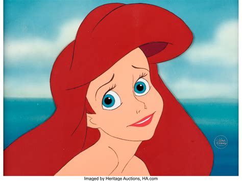 The Little Mermaid Ariel Production Cel (Walt Disney, 1989).... | Lot #96242 | Heritage Auctions