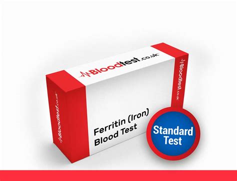 Ferritin Blood Test - BloodTest.co.uk