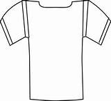 Football Sports Jersey Coloring Template Pages Jerseys Soccer Blank  sketch template