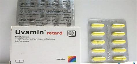 Uvamin Retard 100mg Capsule - Rosheta