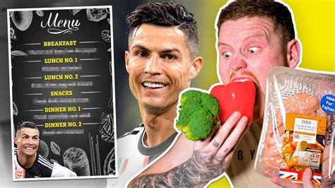 Eating Cristiano Ronaldo's Diet For A Week - YouTube