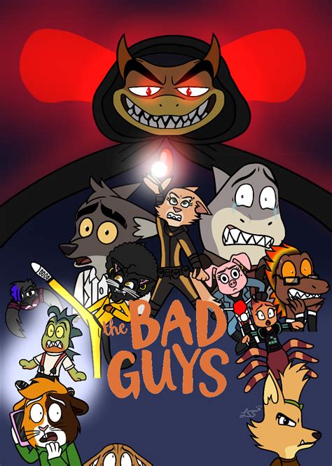 The bad guys arc 2 book cover redraw by LightningSparkleStar on DeviantArt