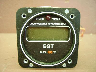 E-1P Electronics International EGT Gauge