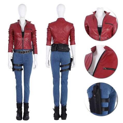 Resident Evil Re 2 Remake Biohazard Claire Redfield Jacket Cosplay ...