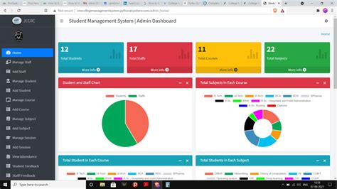 Système de gestion universitaire utilisant Django – Projet Python – StackLima