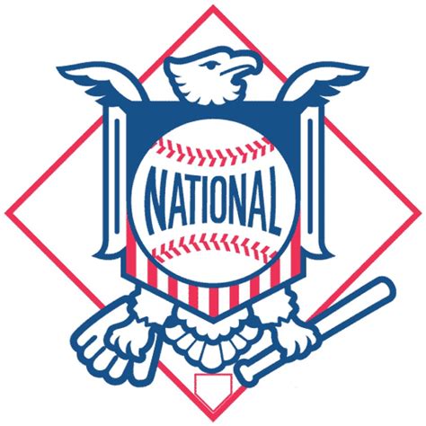 National baseball league Logos