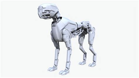 Robot Dog 3D Model $89 - .lwo .fbx - Free3D