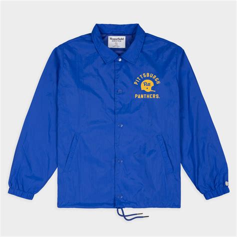 Pitt Panthers Football Helmet Retro Coaches Jacket | Homefield