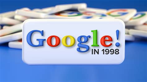 Google in 1998 - How Did It Look