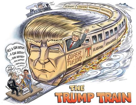 The Trump Train : Images