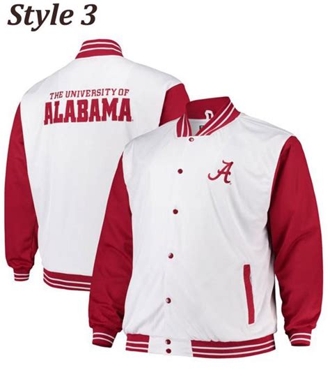 Bomber Varsity Satin Alabama Crimson Tide Jacket - Jacket Makers