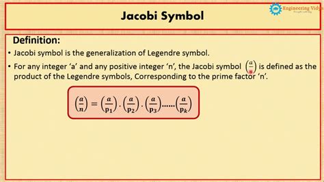 76. Jacobi Symbol - YouTube