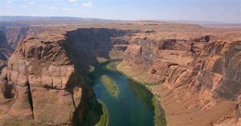 Horseshoe Bend Aerial View Wallpapers - Wallpaper Cave