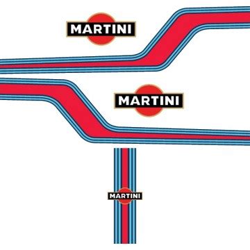 Martini Stripes for Volkswagen Up! 2011-2015 - Passion Stickers