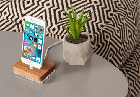 IPhone Dock iPhone Dock For Apple iPhone Dock Walnut Wooden | Etsy