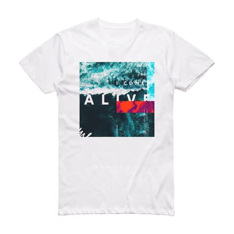 C3 Music I Come Alive Album Cover T-Shirt White – ALBUM COVER T-SHIRTS