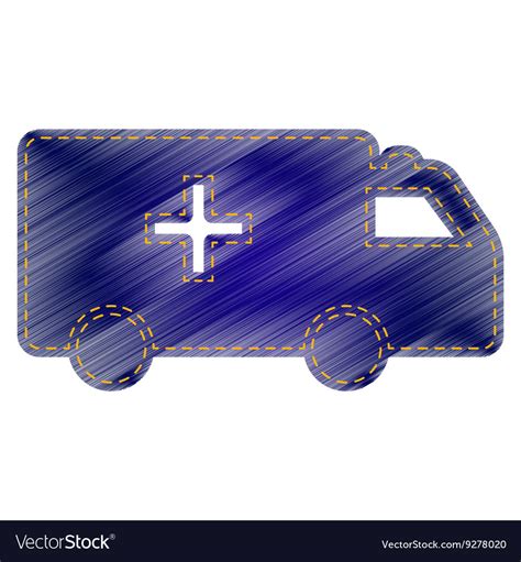 Ambulance sign Royalty Free Vector Image - VectorStock