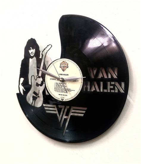 Van Halen Wall Art Vinyl LP Record Clock or Framed