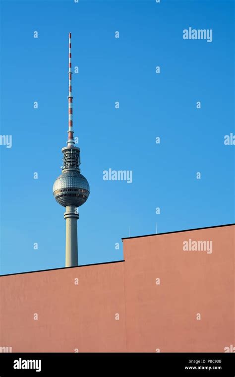 View of the TV tower in Berlin Stock Photo - Alamy