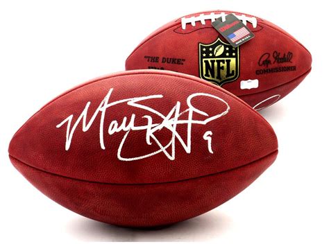 Matthew Stafford Signed Footballs - Authentic NFL Signed Football