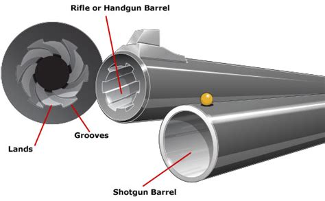 Bore size of Shotgun, Rifles & Handguns