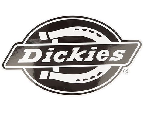 Sticker BW Logo 7,5x13 CM Small Black - Dickies accessory ...