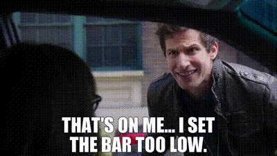 YARN | That's on me... I set the bar too low. | Brooklyn Nine-Nine (2013) - S04E04 | Video clips ...