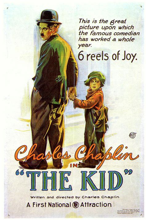 ''The Kid'' Chaplin movie poster 1921 Mixed Media by Stars on Art - Pixels