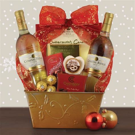 White Christmas Wine Duo Gift Basket $47.99 Item # 297 Make it a white Christmas, California ...