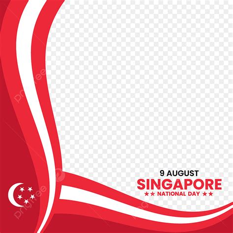 Gambar Desain Vektor Hari Nasional Singapura, Nasional, Kemerdekaan, Hari Nasional Singapura PNG ...