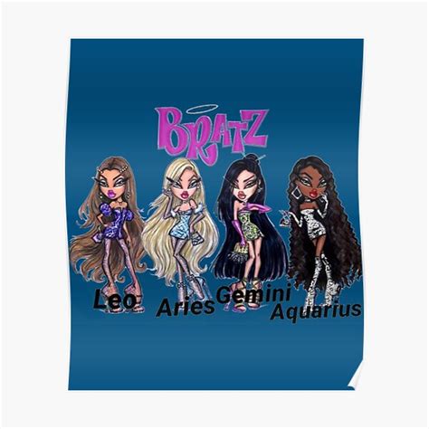 "bratz quote " Poster for Sale by DominicStudio | Redbubble