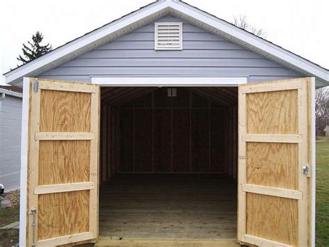 My Shed #ShedPlanTips | Shed doors, Building a shed, Wooden garage doors