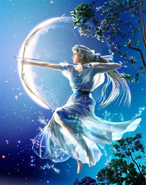 Artemis (Diana) - Greek Goddess of Mountains, Forests and Hunting. | Greek Gods and Goddesses ...