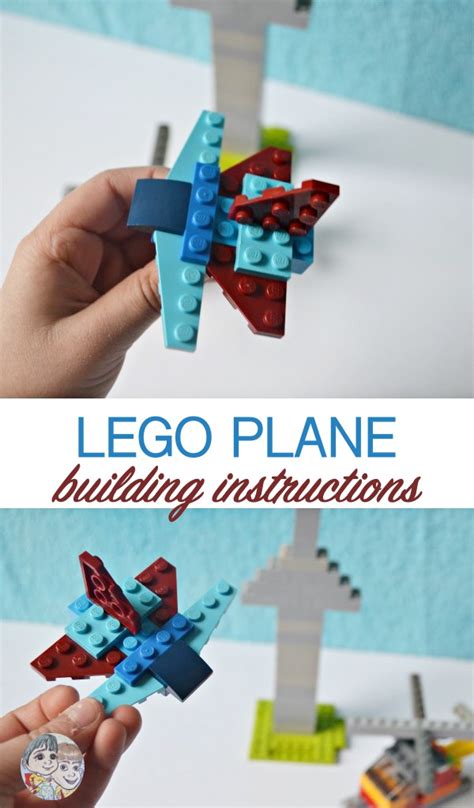 Lego plane building instructions plus Lego CN Tower - Craftionary