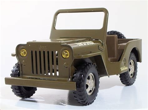 Vintage Tonka 1964 Military Jeep Universal | Etsy | Tonka truck ...