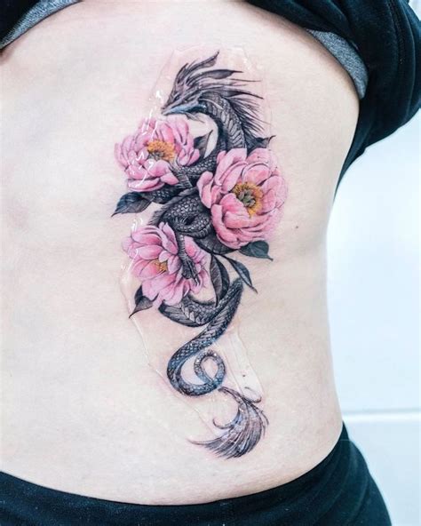 "Unleashing the Power of 45 Exquisite Dragon Tattoos for Women ...