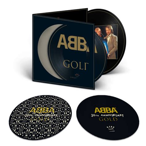 ABBA - Gold: Greatest Hits (2LP Set - PICTURE DISC - 30th Anniversary ...