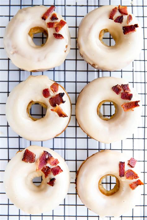 Maple Bacon Donuts - Broma Bakery