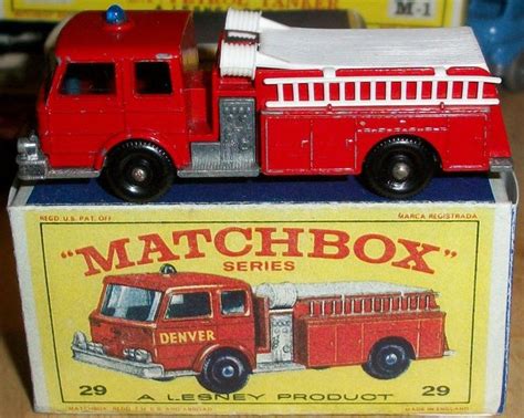 matchbox - firetruck (vintage) | Matchbox, Matchbox cars, Vintage toys