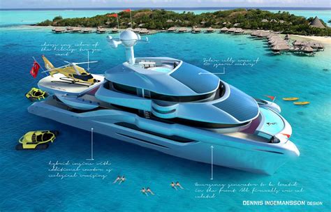 Dennis Ingemansson Imagines a Solar-Powered Catamaran Yacht