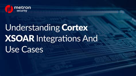 Understanding Cortex XSOAR Integrations and Use Cases